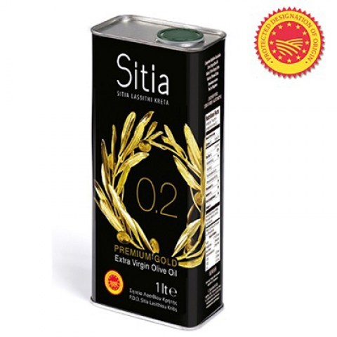 Оливковое масло Extra Virgin PREMIUM GOLD 0,2% P.D.O. Sitia